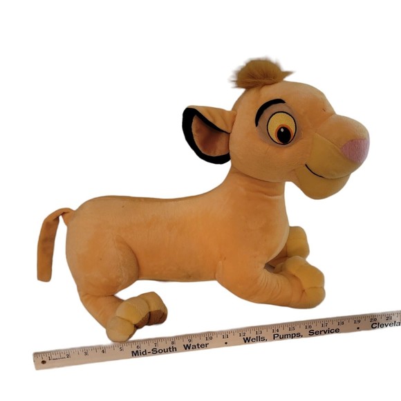 DISNEYS THE LION KING LARGE 20"‎ SIMBA PLUSH  Year 2002 - Picture 5 of 10